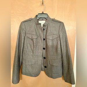 Banana Republic military style jacket. Size 8.